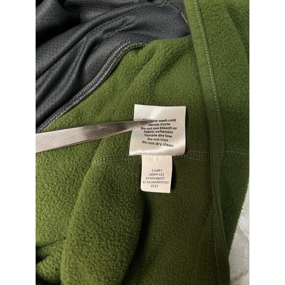 REI Co-Op Trailmade Men’s Fleece Full Zip Jacket Size XL Green/Army Green - Picture 8 of 11